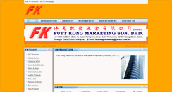 Desktop Screenshot of futtkongmarketing.epage.com.my
